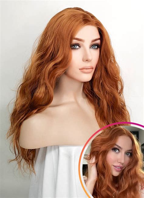 Comb it sleek and straight, or add texture to the product; this <b>wig</b> is versatile enough to be worn every day. . Ginger synthetic wig